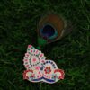 Laddu Gopal 925 Sterling Silver Mukut with Mor Pankh ~ Size Fit for (2-5) - Image 3