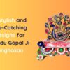 5 Stylish and Eye-Catching Designs for Laddu Gopal Ji Singhasan