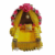 pink and yellow kanha ji throne