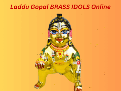 Laddu Gopal Brass Idol
