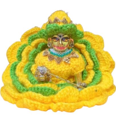 laddu-gopal-yellow-dress