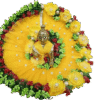 laddu gopal festival heavy floral dress