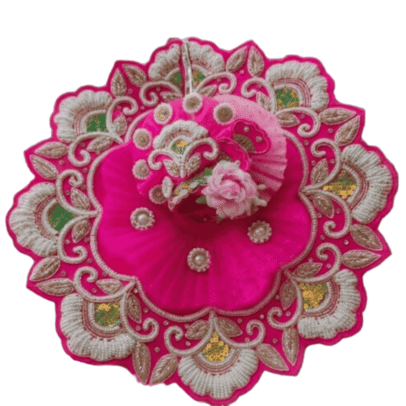laddu-gopal-dress-in-pink-with-moti-work