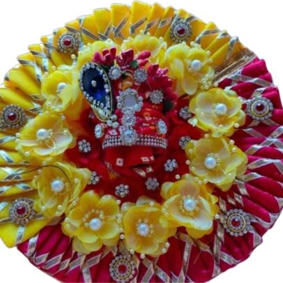 laddu-gopal-dress-yellow-and-red-with-pagdi