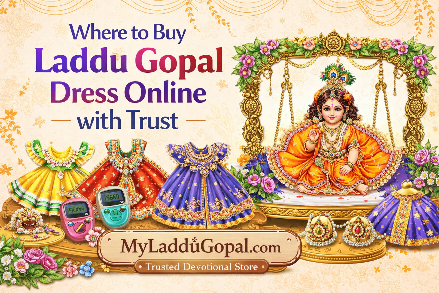Where to Buy Laddu Gopal Dress Online with Trust