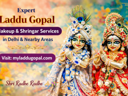 Laddu Gopal Makeup Shringar in Dwarka Delhi