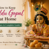 how to keep laddu gopal at home