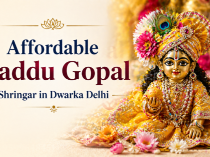laddu gopal makeover in delhi