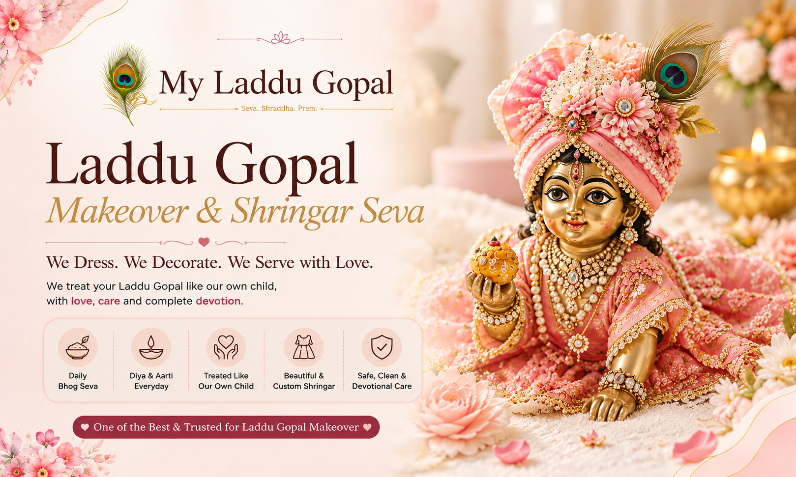Laddu Gopal Makeover Services