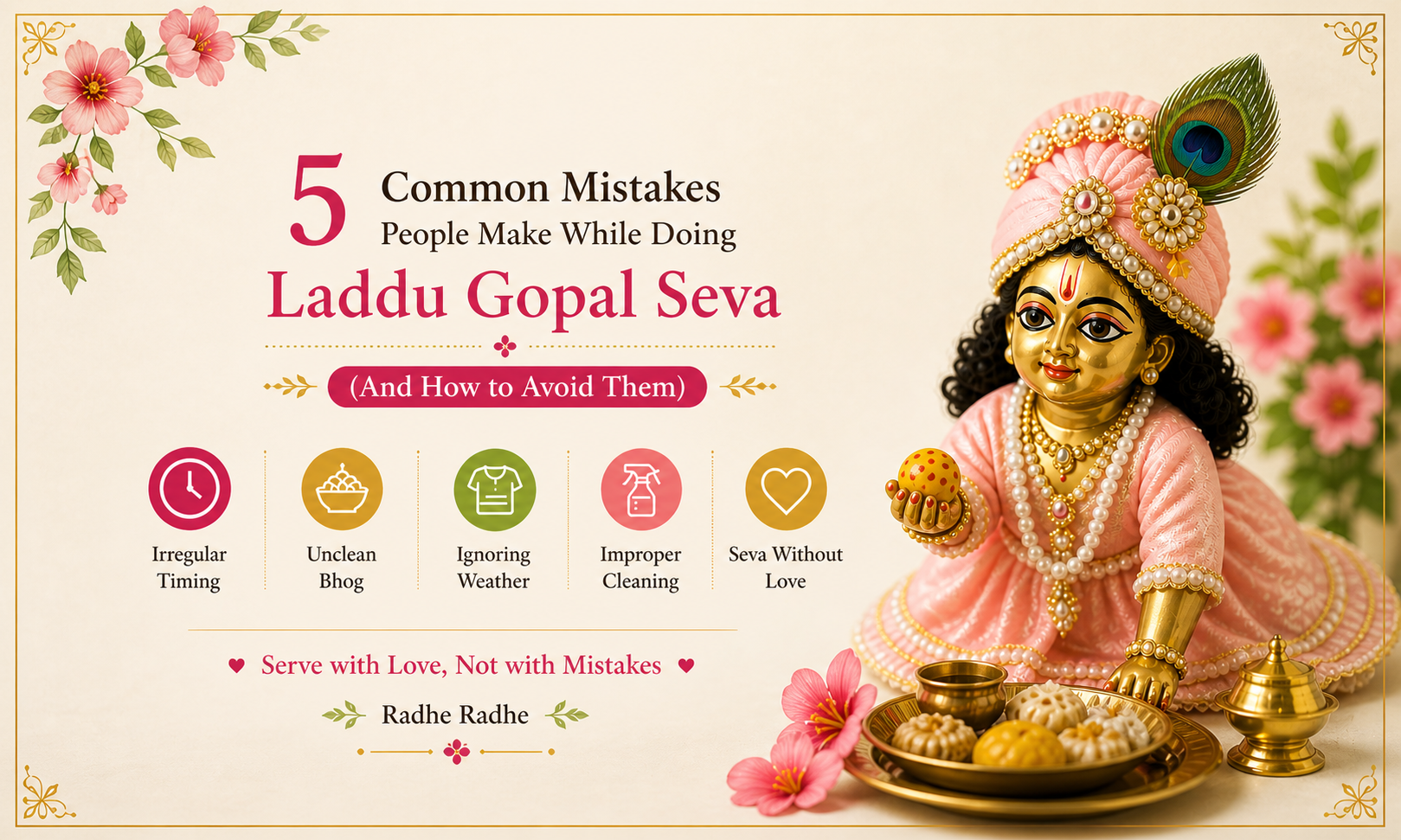 Laddu Gopal Seva Rules