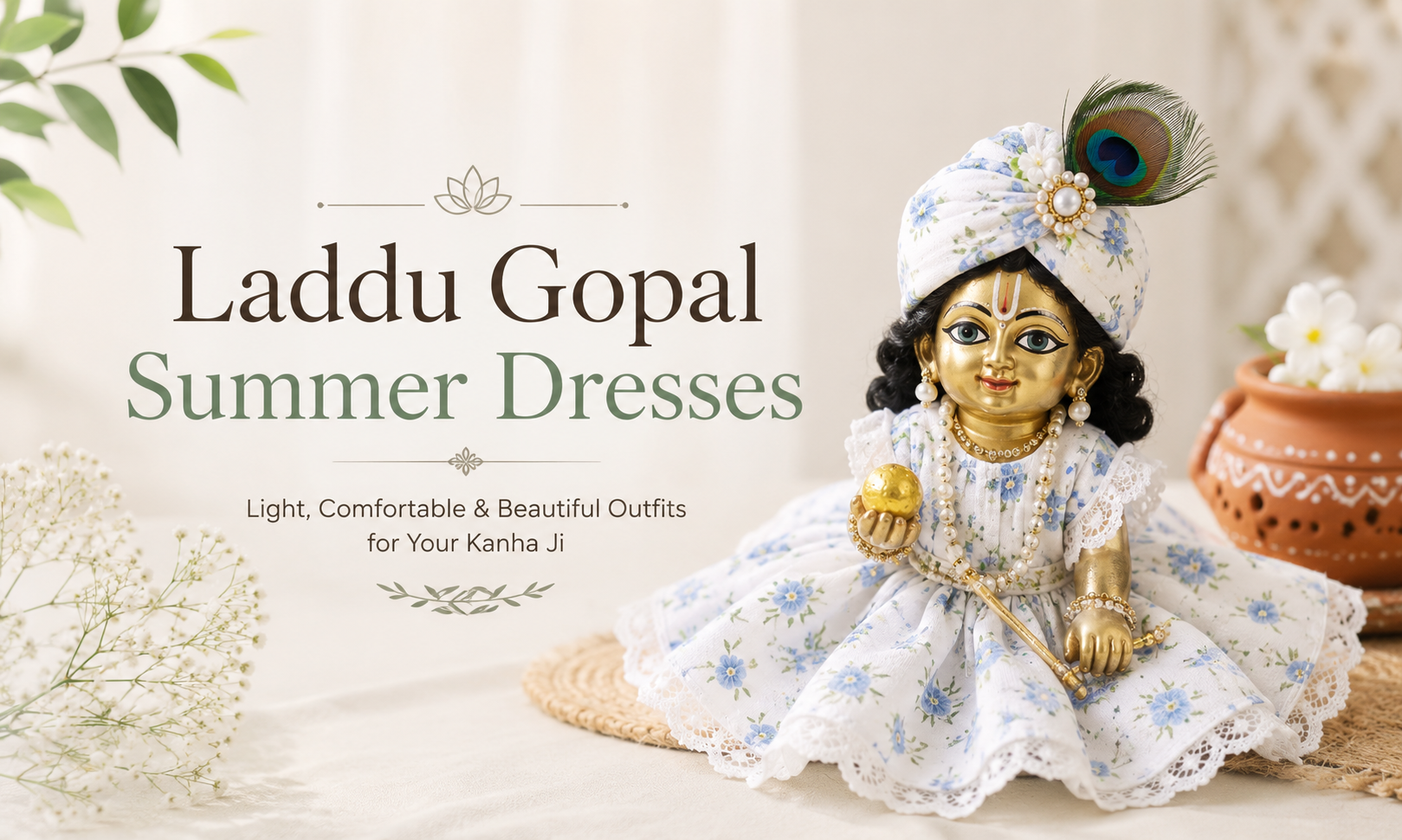 Laddu Gopal Summer Dresses – Best Comfortable & Beautiful Outfits for Summer
