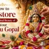 How to Restore the Original Beauty of Your Laddu Gopal with Shringaar