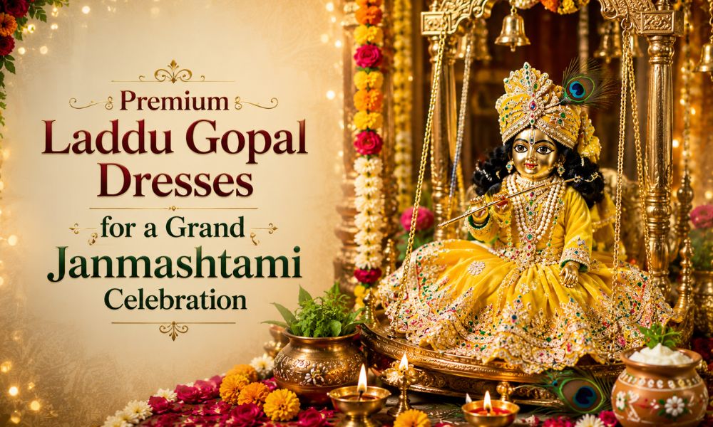 Premium Laddu Gopal Dresses for a Grand Janmashtami Celebration