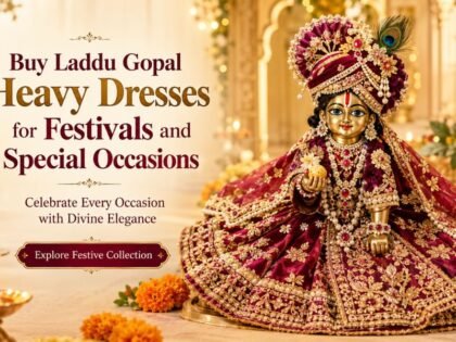 Buy Laddu Gopal Heavy Dresses for Festivals and Special Occasions