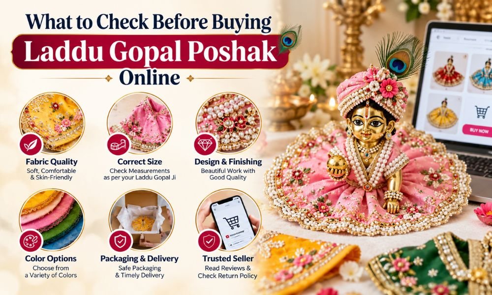 What to Check Before Buying Laddu Gopal Poshak Online